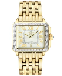GV2 by Gevril Women's Padova Gold-Tone Stainless Steel Watch 30mm