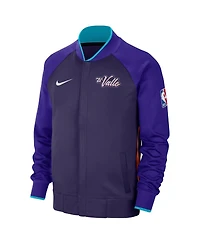 Men's Nike Purple Phoenix Suns 2023/24 City Edition Authentic Showtime Performance Raglan Full-Zip Jacket