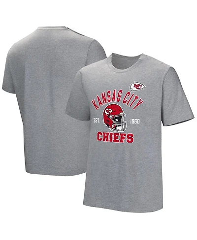 Men's Gray Kansas City Chiefs Tackle Adaptive T-shirt