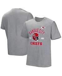 Men's Gray Kansas City Chiefs Tackle Adaptive T-shirt