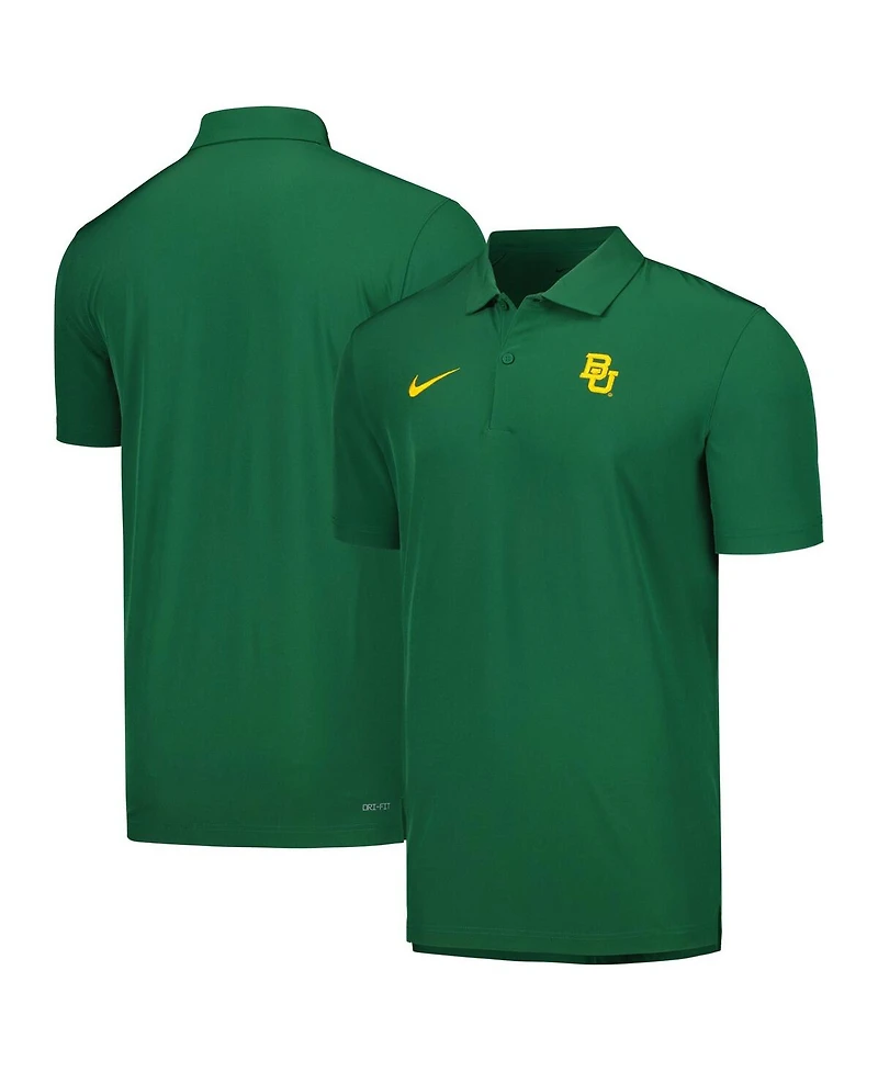 Men's Nike Green Baylor Bears Sideline Polo Shirt
