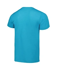 Men's Homage Aqua Seattle Mariners Grand Salami Time Hyper Local Tri-Blend T-shirt