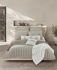 White Sand Playa Cotton Coverlet, Full/Queen