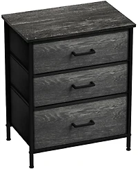 Sorbus Nightstand with 3 Drawers