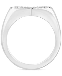 Effy Diamond Pave Heart Ring (1/3 ct. t.w.) in Sterling Silver