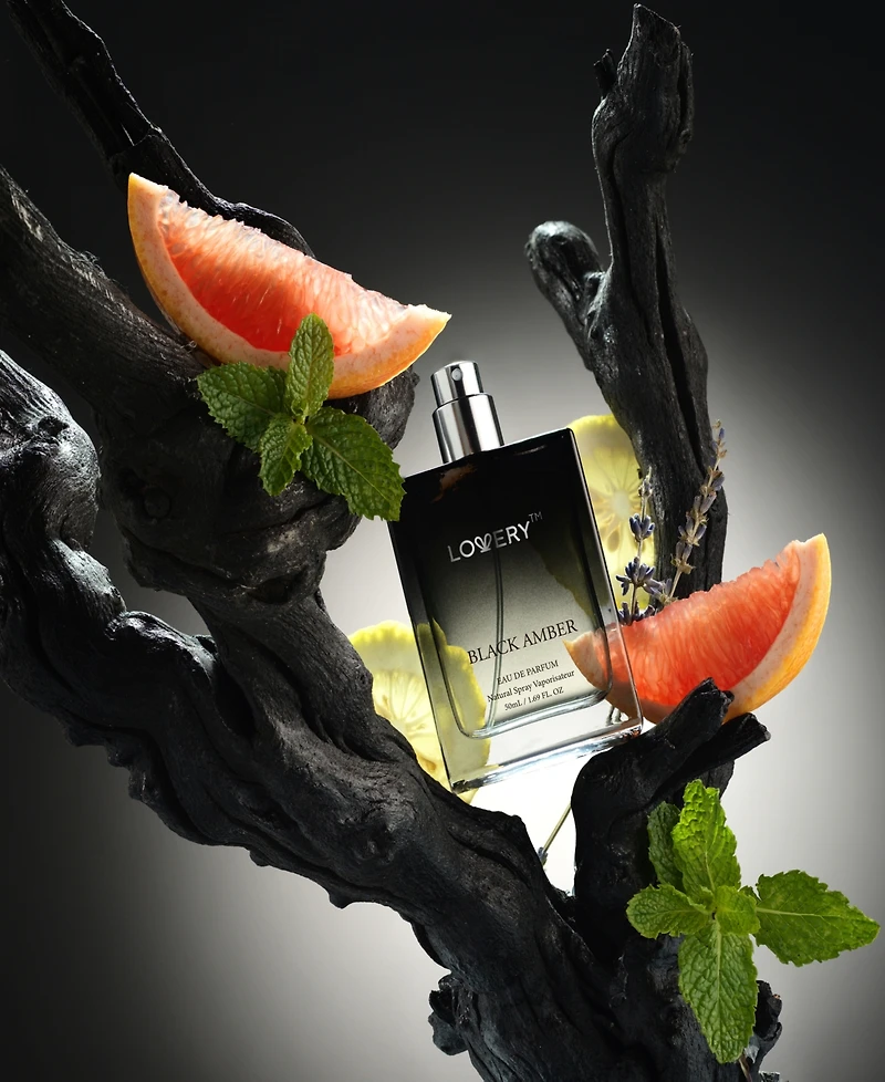 Lovery Men's 4-Pc. Black Amber Eau de Parfum Gift Set