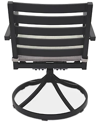 Astaire Outdoor Swivel Chair, Created for Macy's, Macy's