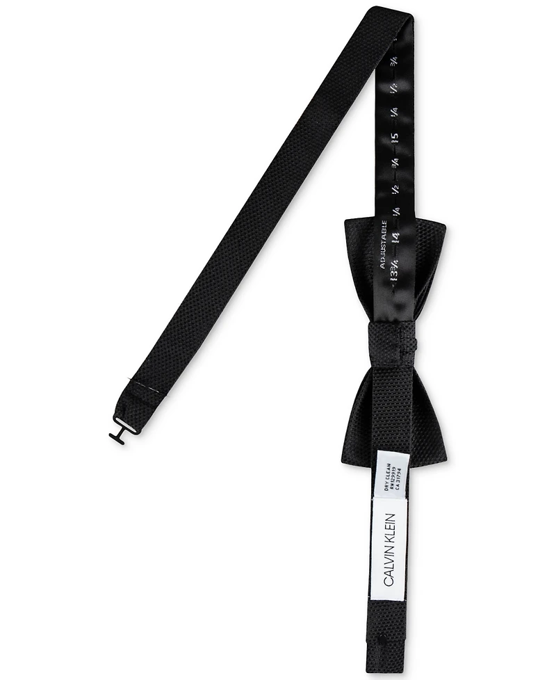 Calvin Klein Men's Textured Solid Bow Tie
