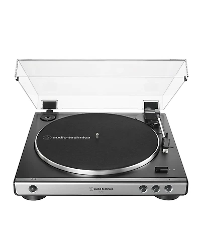 AudioTechnica At-LP60X-bn Fully Automatic Belt-Drive Stereo Turntable