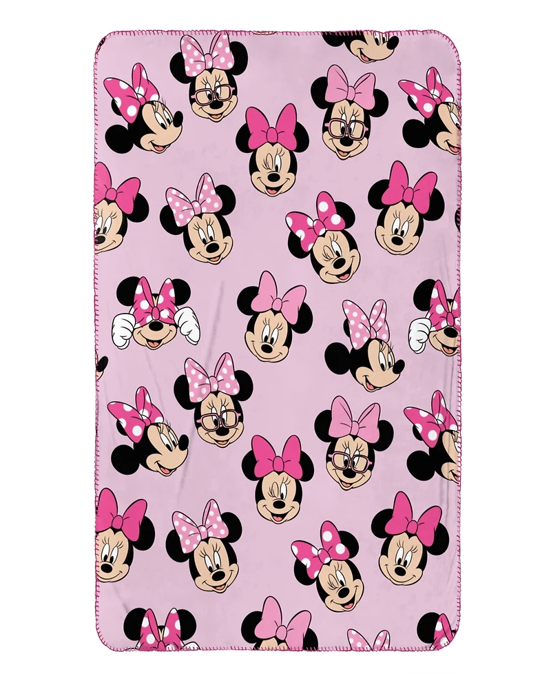 Disney Minnie Mouse 3-Pc. Travel Throw, Pillow, & Pillow Buddy Set