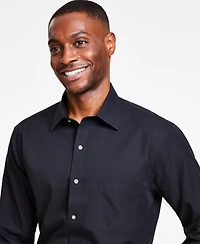 B by B by Brooks Brothers Men's Regular-Fit Solid Dress Shirt