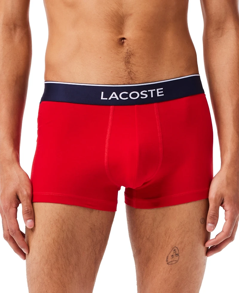 Lactose Men's 3-Pack Lifestyle All Over Print Trunks