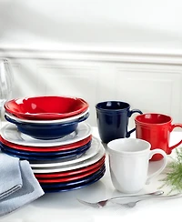Euro Ceramica Siena 16 Pc. Dinnerware Set, Service for 4