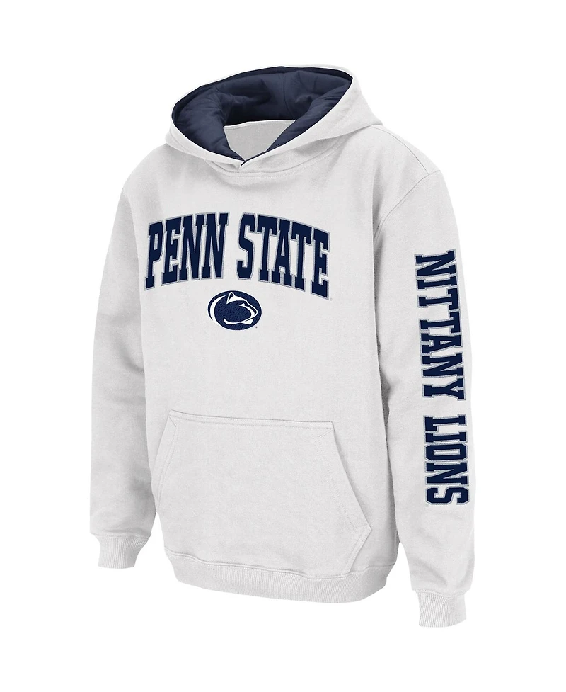 Colosseum Youth Boys Penn State Nittany Lions 2-Hit Team Pullover Hoodie