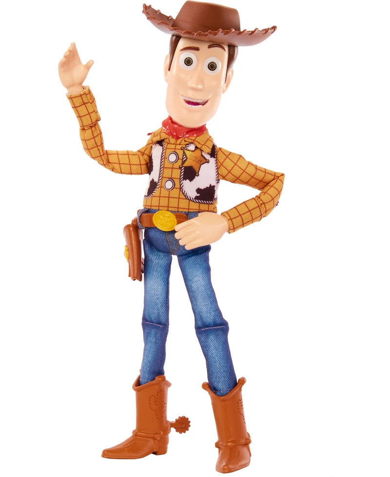 Disney Pixar Toy Story Roundup Fun Woody Large Talking Figure, 12"