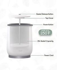 Tzumi Slf Luxury Towel 20L Electric Bucket Towel Warmer