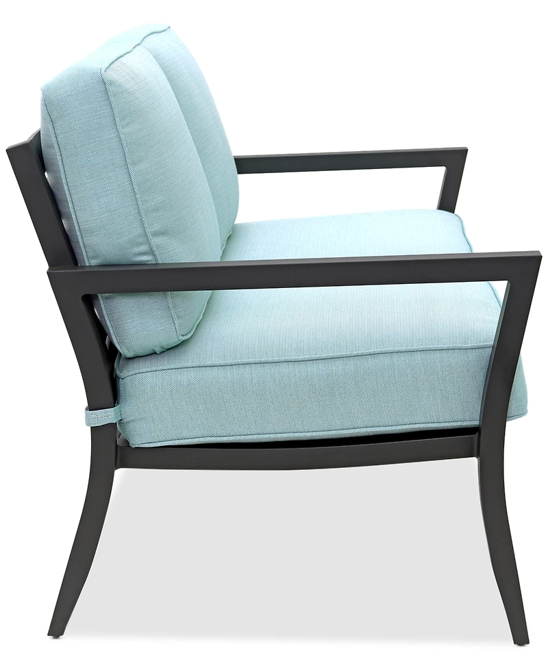 Astaire Outdoor Loveseat, Created for Macy's