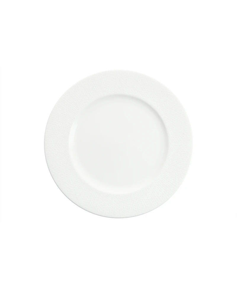 Fortessa Amanda White Embossed Charger
