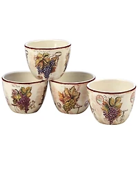Certified International Vintners Journal 4-Pc. Tidbit Bowl
