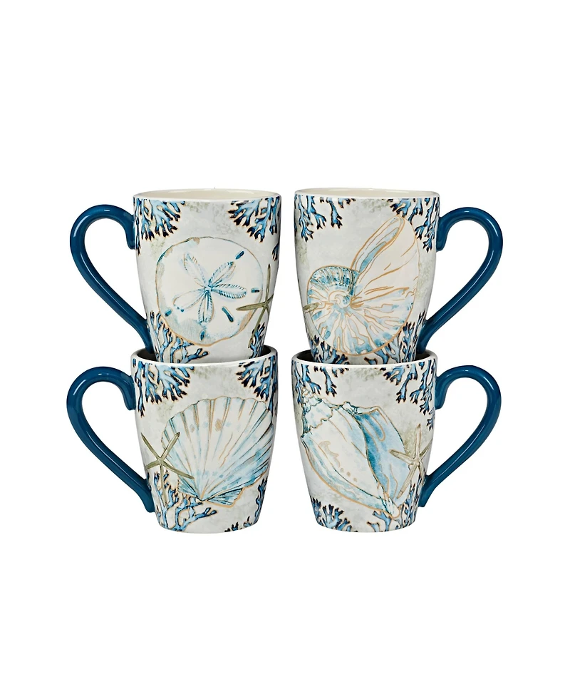 Playa Shells Set of 4 Mug
