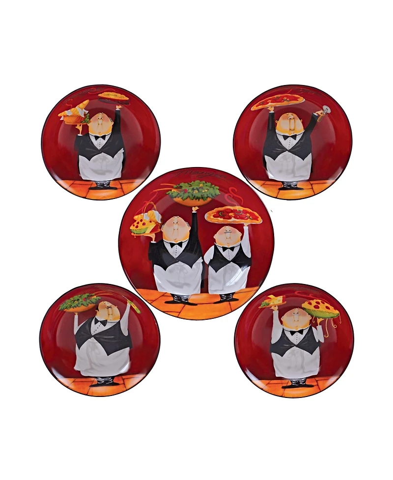Certified International Waiters 5-Pc. Pasta Sets