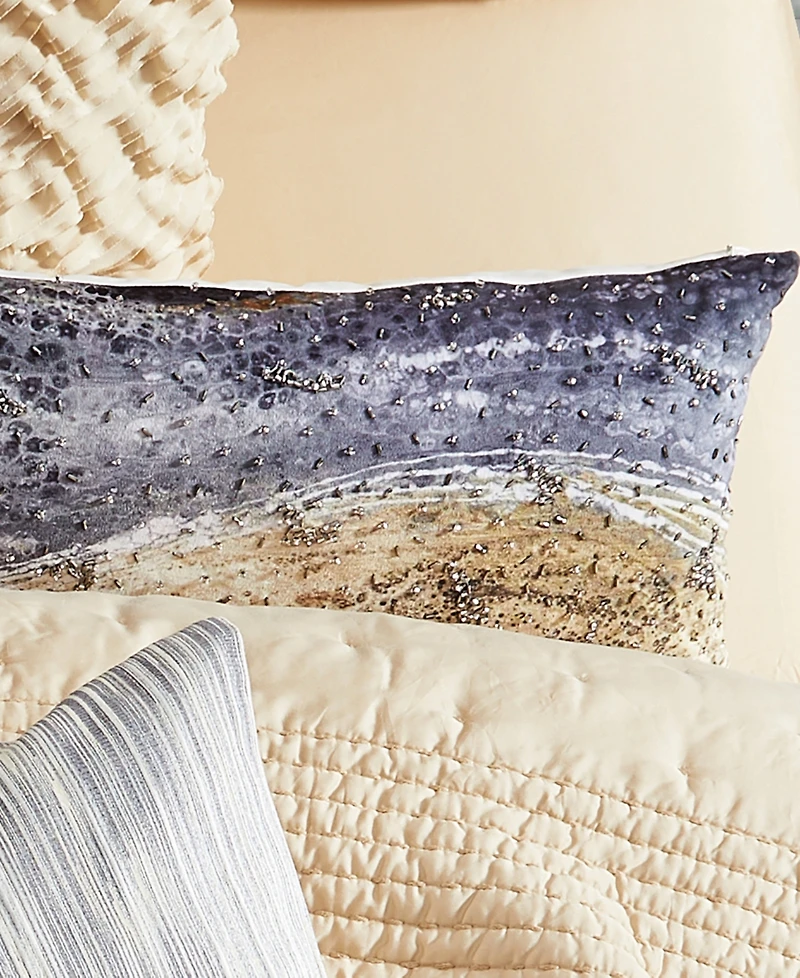 Donna Karan Home Galaxy Decorative Pillow, 11" x 22"