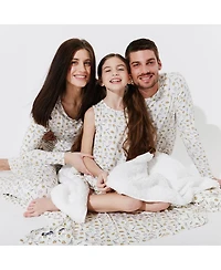 Bellabu Bear Toddler| Child Girls White Milk & Cookies Dress