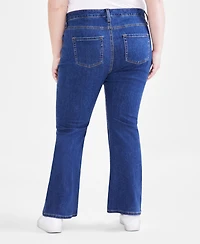 Style & Co Plus Mid-Rise Curvy Bootcut Jeans, Exclusively at Macy's