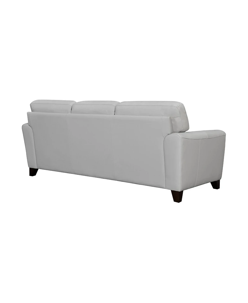 Bergen 88" Genuine Leather Square Arm Sofa