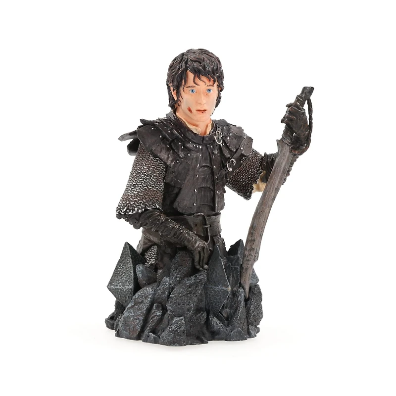 The Lord Of The Rings Lord of the Rings 6.5 Inch Frodo Baggins In Orc Armor Resin Mini Bust