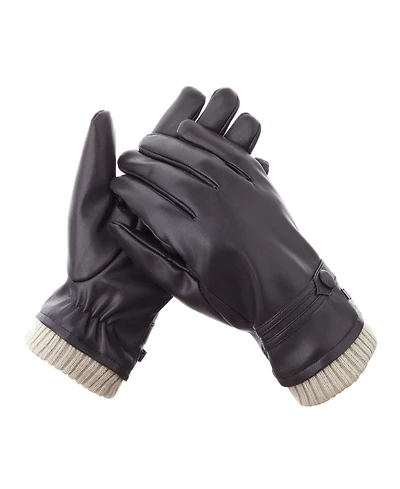 Men's Classic Touchscreen Lined Winter Gloves