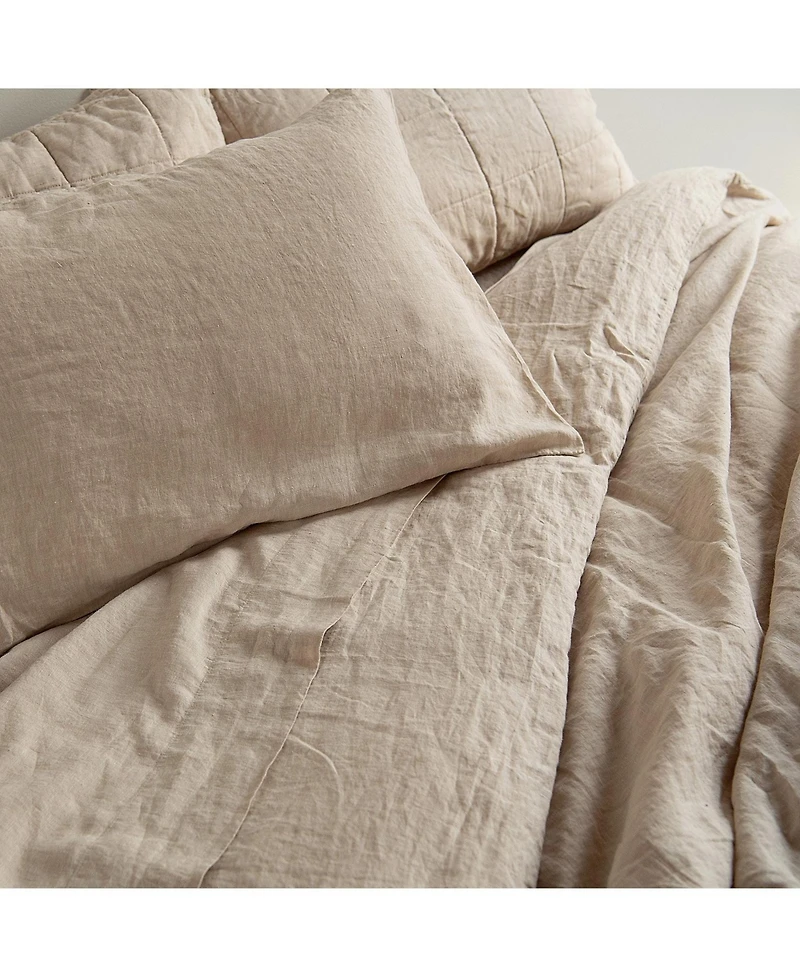 100% French Linen Duvet Cover & Sham Set