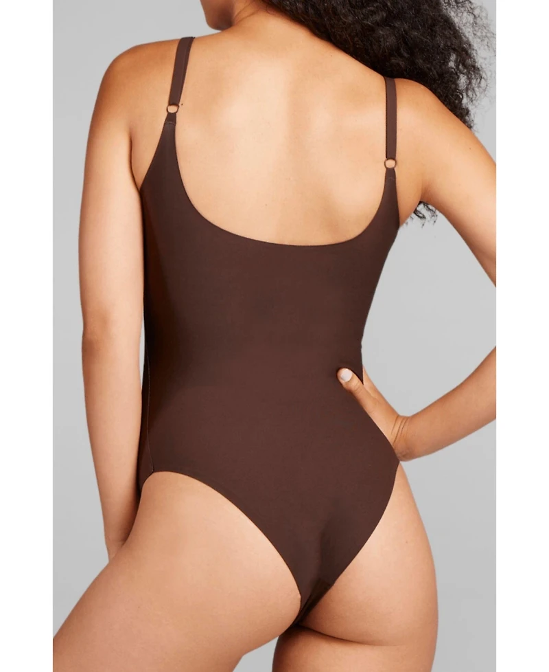 Siella Women's No-Show Bodysuit