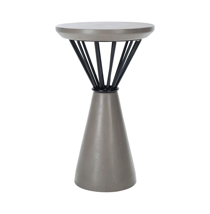 Akiko Concrete Accent Table