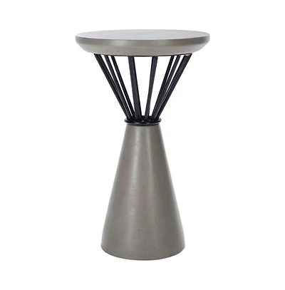 Akiko Concrete Accent Table