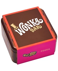 Fossil X Willy Wonka Special Edition Women's Gold-Tone Stainless Steel Station Bracelet