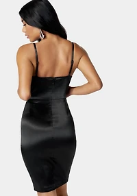 Bebe Women's Bustier Pencil Dress