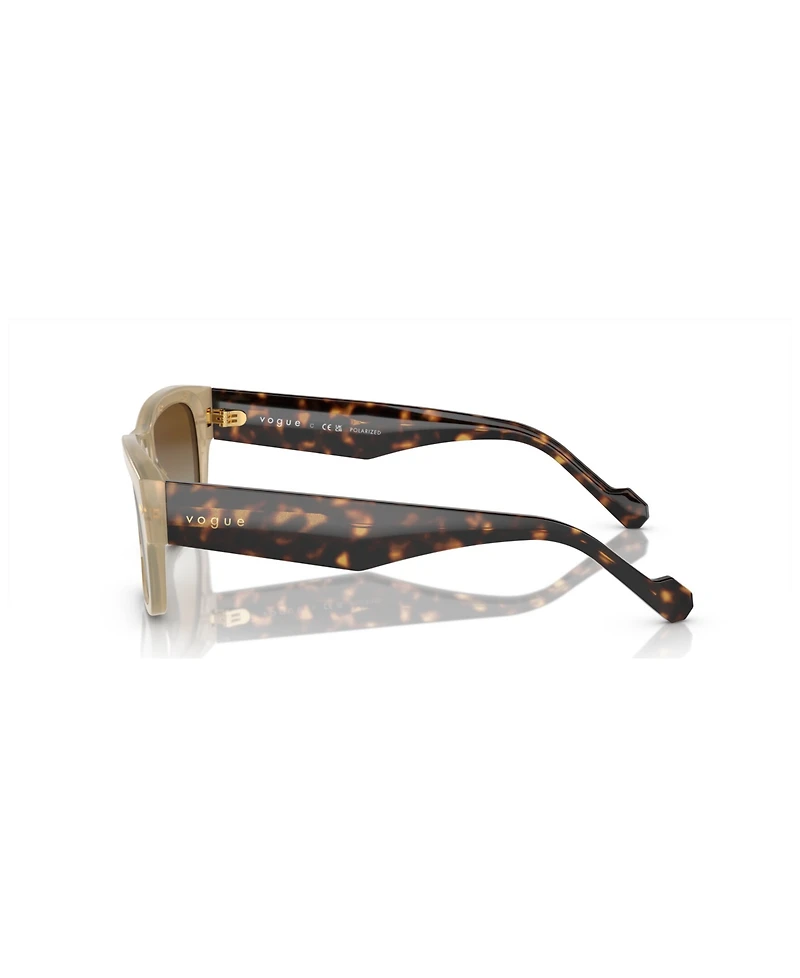 Vogue Eyewear Men's Polarized Sunglasses, Gradient Polar VO5530S