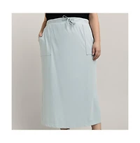 Cozy Earth Women's Modern Modal Midi Skirt