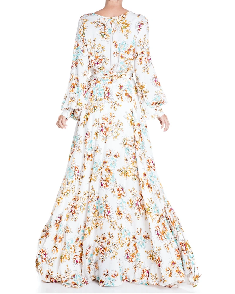 Meghan Fabulous Women's LilyPad Maxi Dress