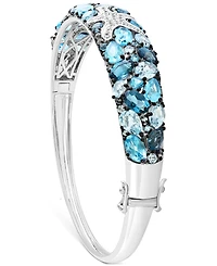 Effy Multi-Gemstone Starfish Bangle Bracelet (13 ct. t.w.) in Sterling Silver