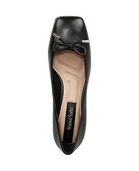 Franco Sarto Women's Natalia Block Heel Ballet Pumps