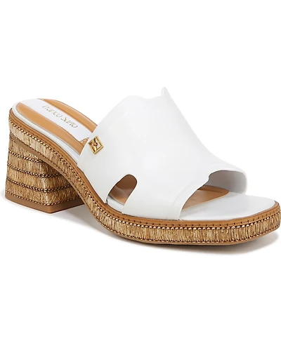 Franco Sarto Women's Florence Block Heel Slide Sandals