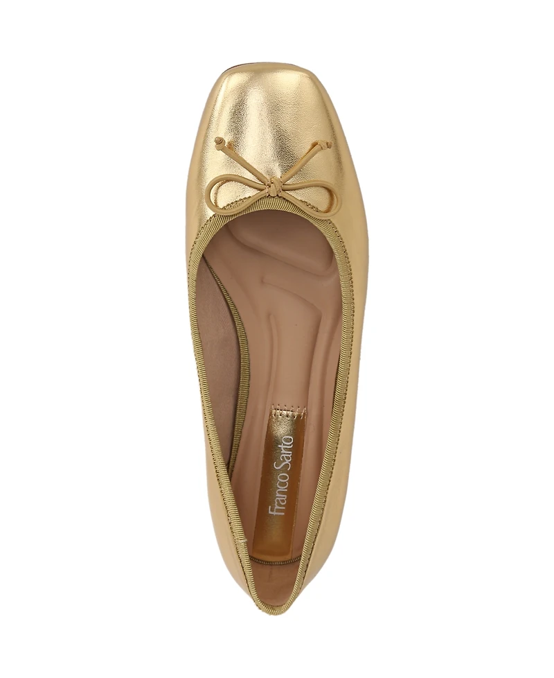 Franco Sarto Women's Abigail Square Toe Ballet Flats