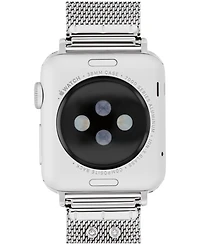 Coach Silver-Tone Stainless Steel Mesh Bracelet for 38, 40, 41mm Apple Watch