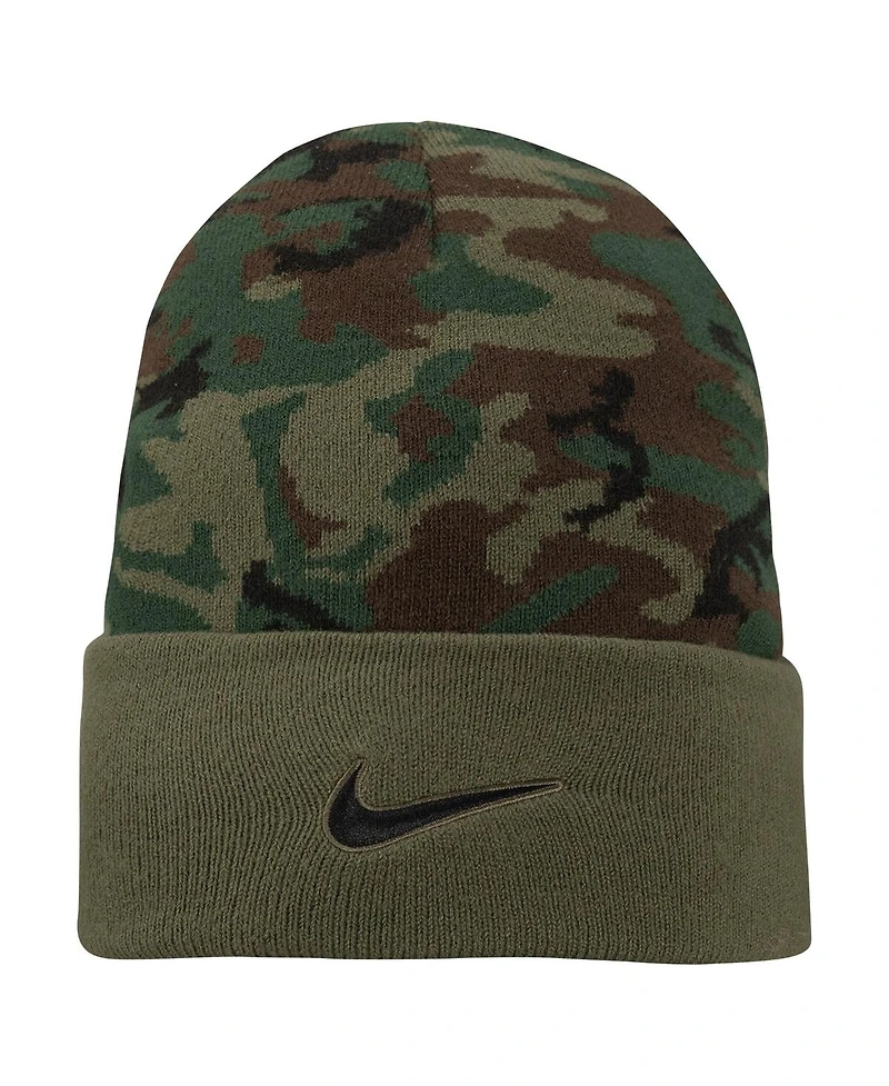 Men's Nike Camo Ole Miss Rebels Military-Inspired Pack Cuffed Knit Hat