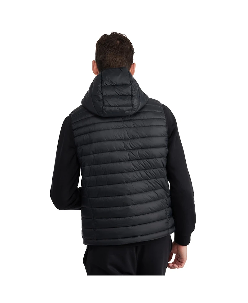 Pajar Men's Drew Puffer Vest with Fixed Hood