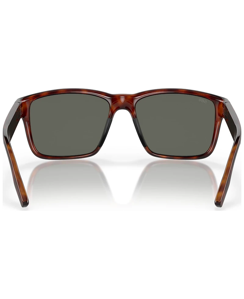 Costa Del Mar Men's Paunch Polarized Sunglasses, 6S9049