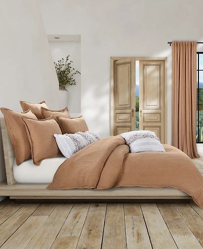 White Sand South Seas Cotton Duvet Cover, Full/Queen