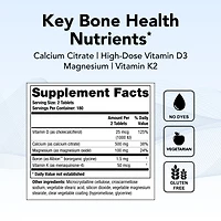 Theralogix TheraCal D2000 Bone Health Supplement with Calcium, Vitamins D3 & K2, Magnesium